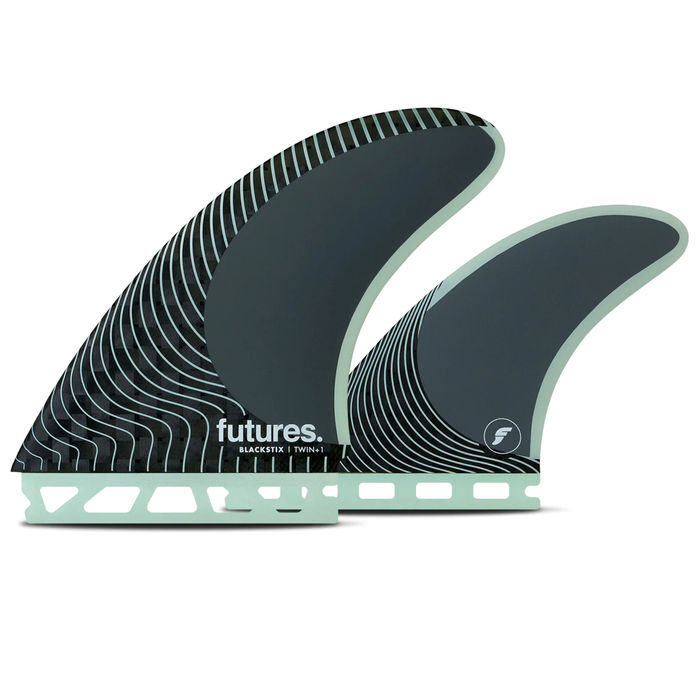 Quilhas Futures Blackstix Twin - Biquilha + Estab