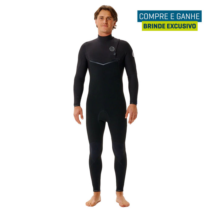 Long John Rip Curl E-Bomb E7 3/2mm Zip Free Vedado - 2026