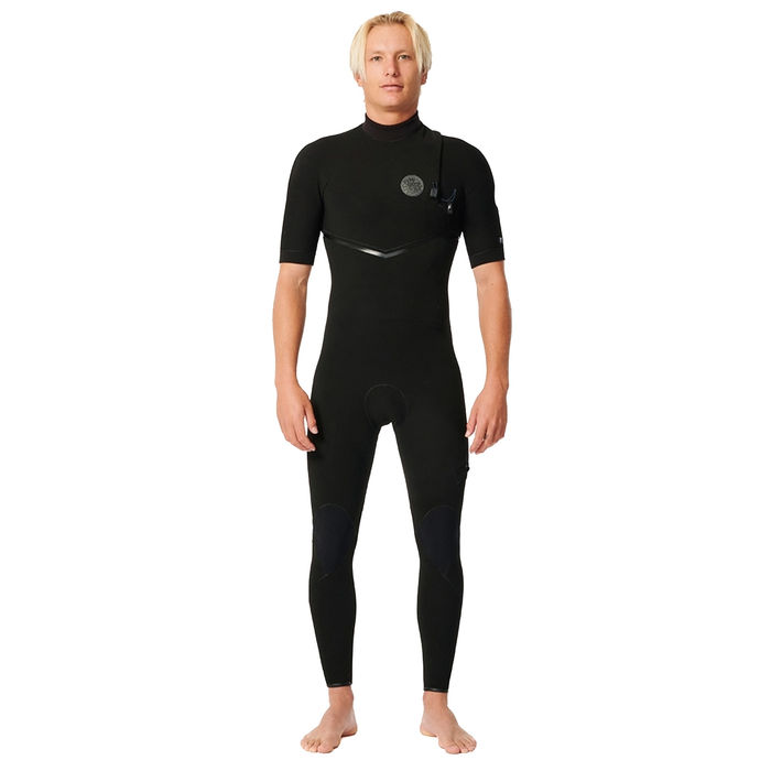 Long John Rip Curl E-Bomb E7 2 mm Manga Curta Zip Free