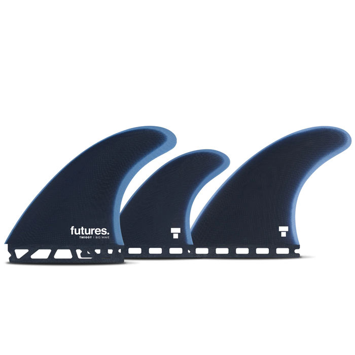 Quilhas Futures Twiggy Big Wave Tri-Quad (5 Quilhas) - Large