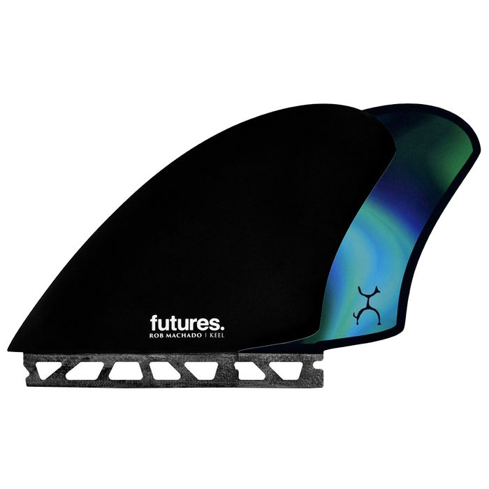 Quilhas Futures Rob Machado Keel Twin - Biquilha