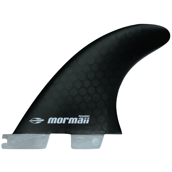 Quilhas Mormaii Glass Small Preto - Encaixe FCS II