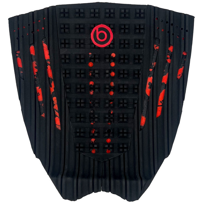 Deck Bullys Wing 3M Preto/Vermelho