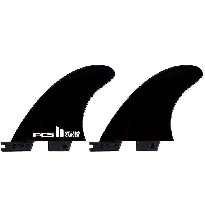 Quilhas FCS II Carver GF - Traseiras Quadriquilha (2 Quilhas) - Medium