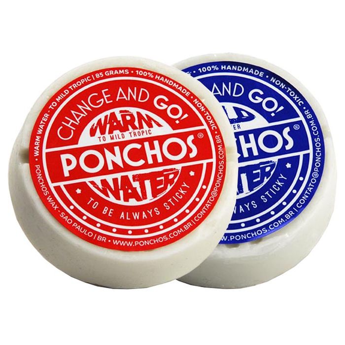 Parafina Artesanal Aromática Ponchos Wax - Água Quente/Fria