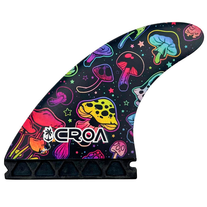 Quilhas Croa Fiber Pro Futures - Large Mushroon