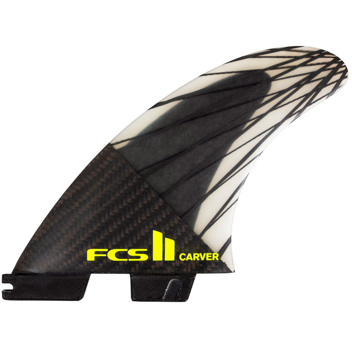 Quilhas FCS II Carver PC Carbon Tri - Medium