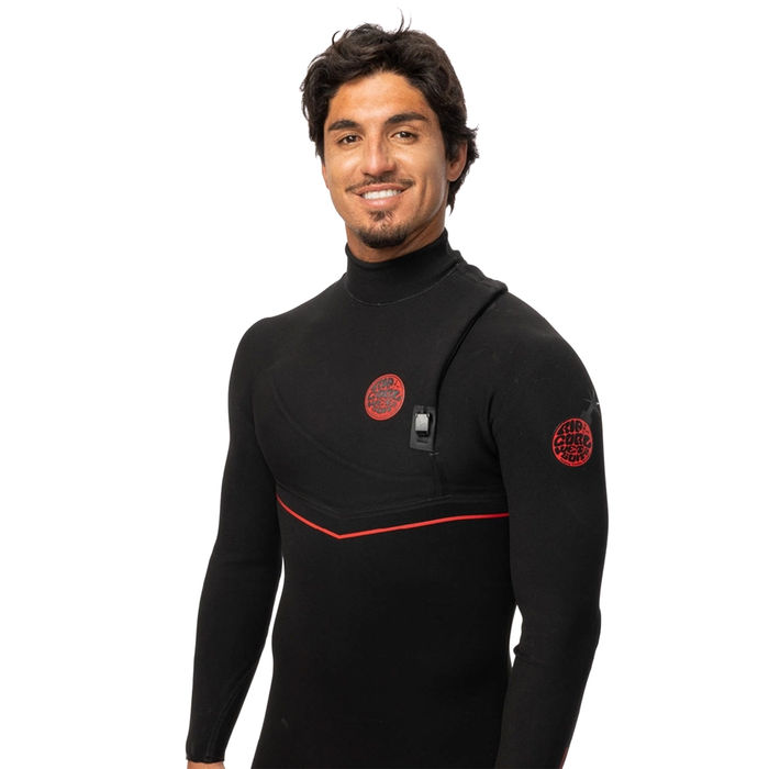Long John Rip Curl Flashbomb Fusion 3/2 mm Zip Free Vedado