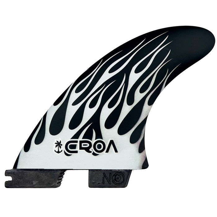 Quilhas Croa Fiber Pro Encaixe 2 - Medium Flames