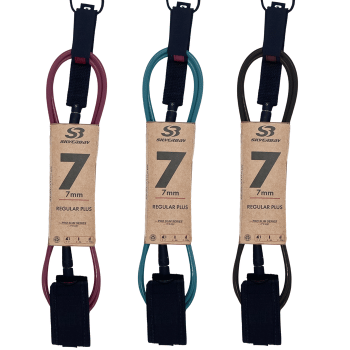 Leash Silverbay 7' x 7 mm - Pró Slim Whisper Regular Plus