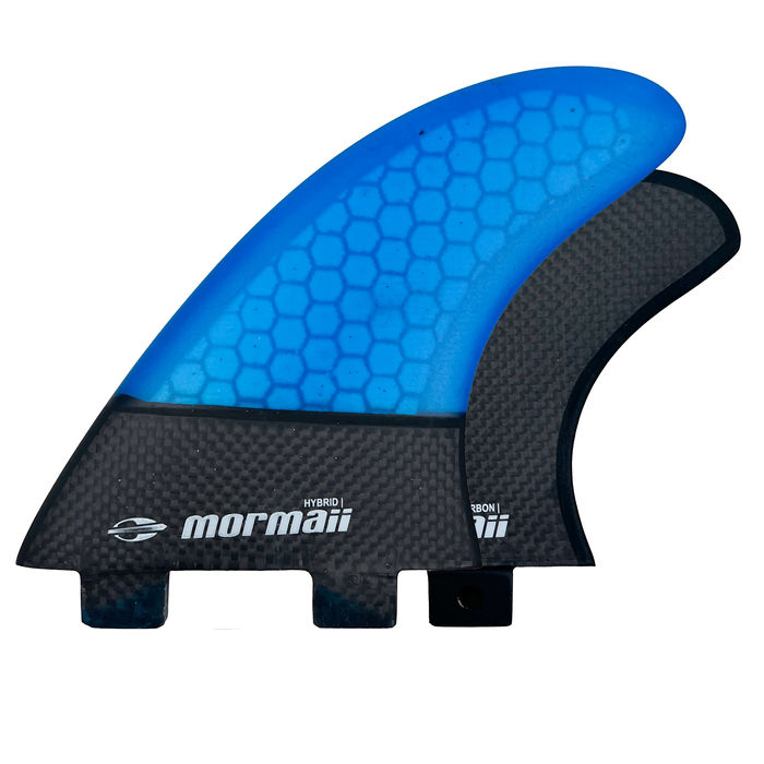 Quilhas Mormaii Quad Hybrid Carbon Medium (Quadriquilha)
