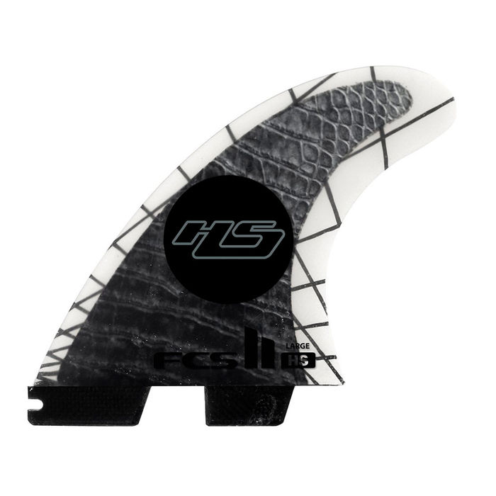 Quilhas FCS II HS PC Carbon Tri - Hayden Shapes - Large