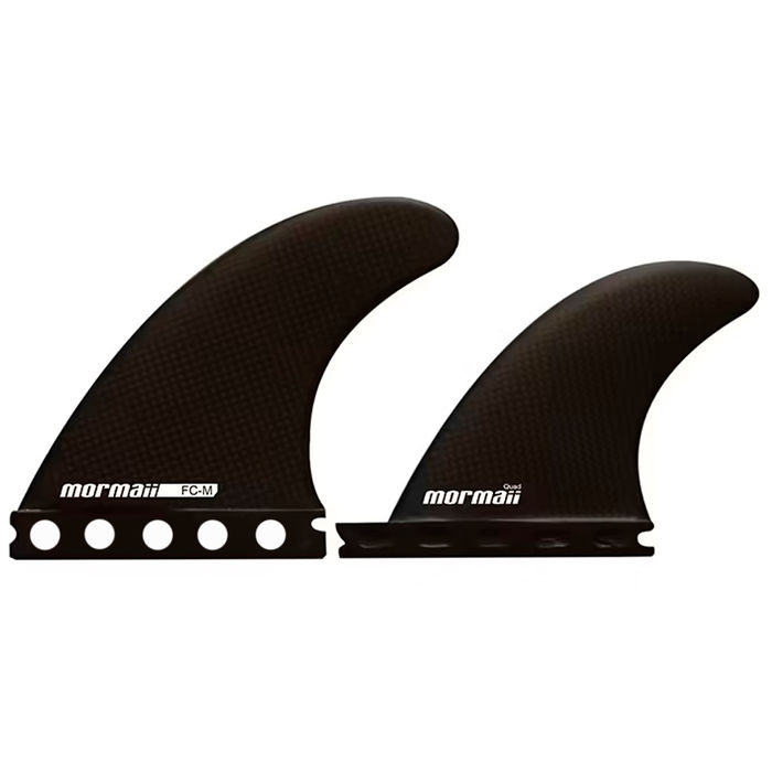 Quilhas Mormaii Quad Full Carbon Encaixe Futures (Quadriquilha)