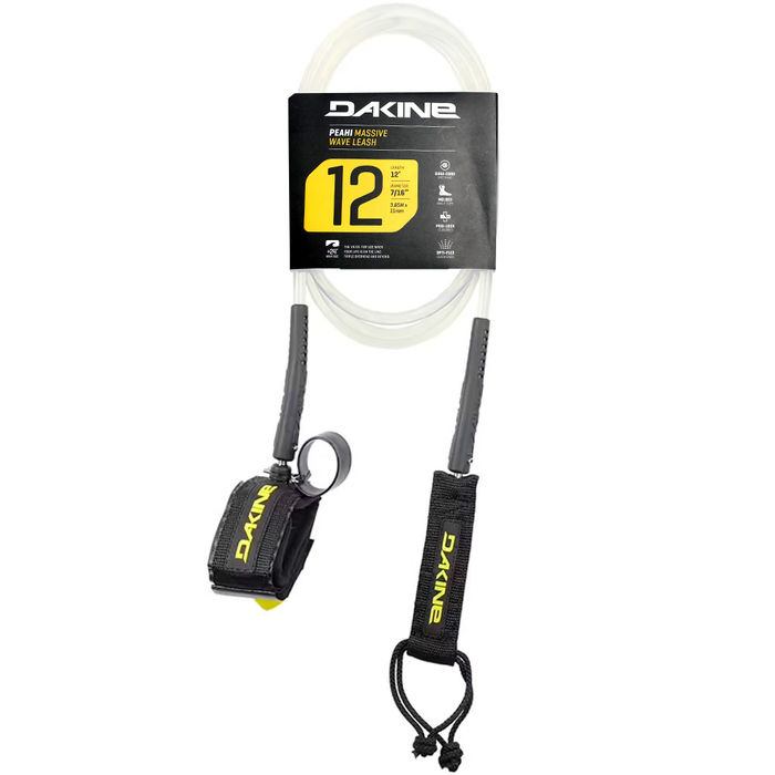 Leash Dakine 12' x 11 mm - Peahi C/Clip Ondas Gigantes