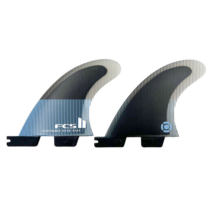 Quilhas FCS II Performer PC - Traseiras Quadriquilha (2 Quilhas) - Large Quilhas FCS II Performer PC - Traseiras Quadriquilha (2 Quilhas) - Large