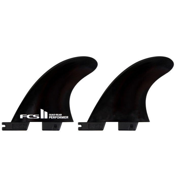 Quilhas FCS II Performer GF - Traseiras Quadriquilha (2 Quilhas) - Medium