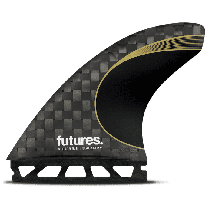 Quilhas Futures Vector 3/2 Blackstix+ Tri - Medium