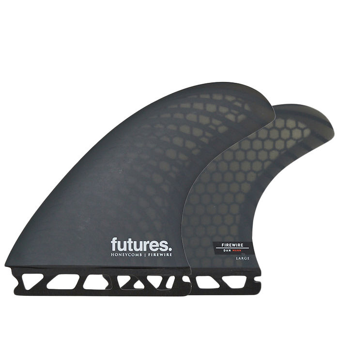 Quilhas Futures Firewire Honeycomb Tri-Quad (5 Quilhas) - Large