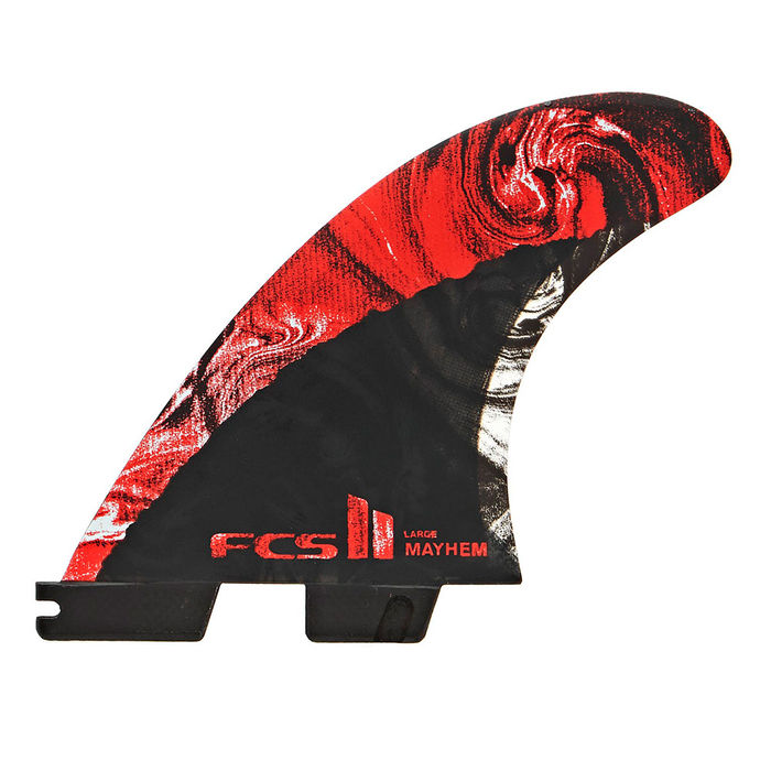 Quilhas FCS II MB PC Carbon Tri - Matt (Mayhem) Biolos - Large