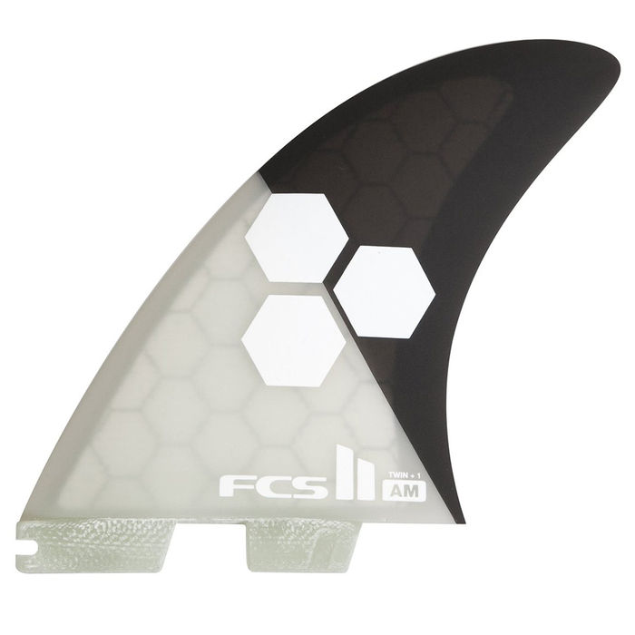 Quilhas FCS II AM Twin PC - Al Merrick - Biquilha + Estab XL