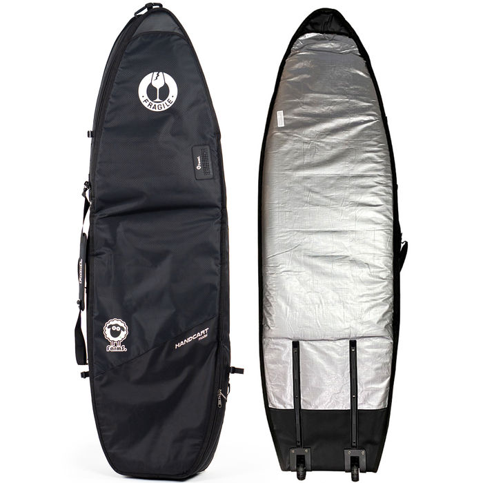 Capa Sarcófago 4 Pranchas Farms Quadruplo Com Roda