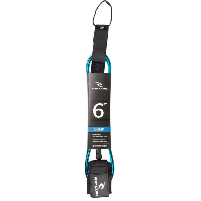 Leash Rip Curl 6' x 5,5 mm - Comp BLEXB2