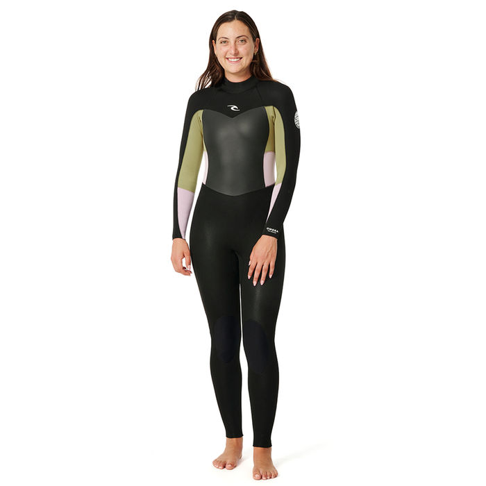 Long John Rip Curl Feminino Omega 3/2 mm Vedado Back Zip