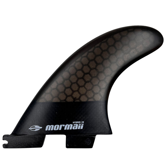 Quilhas Mormaii Hybrid Medium Preto - Encaixe 2