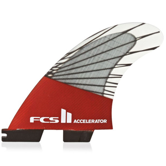 Quilhas FCS II Accelerator PC Carbon Tri - Large