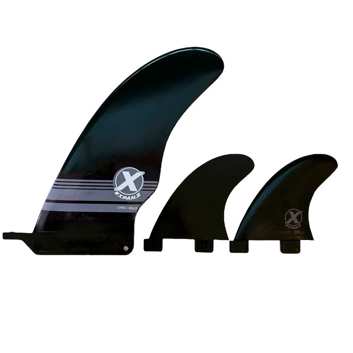 Quilhas Longboard / Sup Central + Estab Expans Gold 7.7"