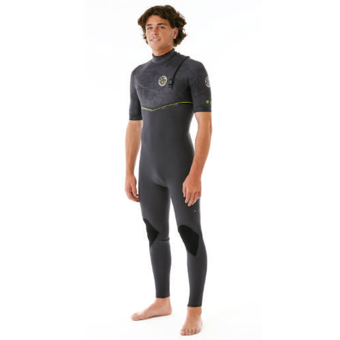 Long John Rip Curl E-Bomb E7 2 mm Manga Curta Zip Free