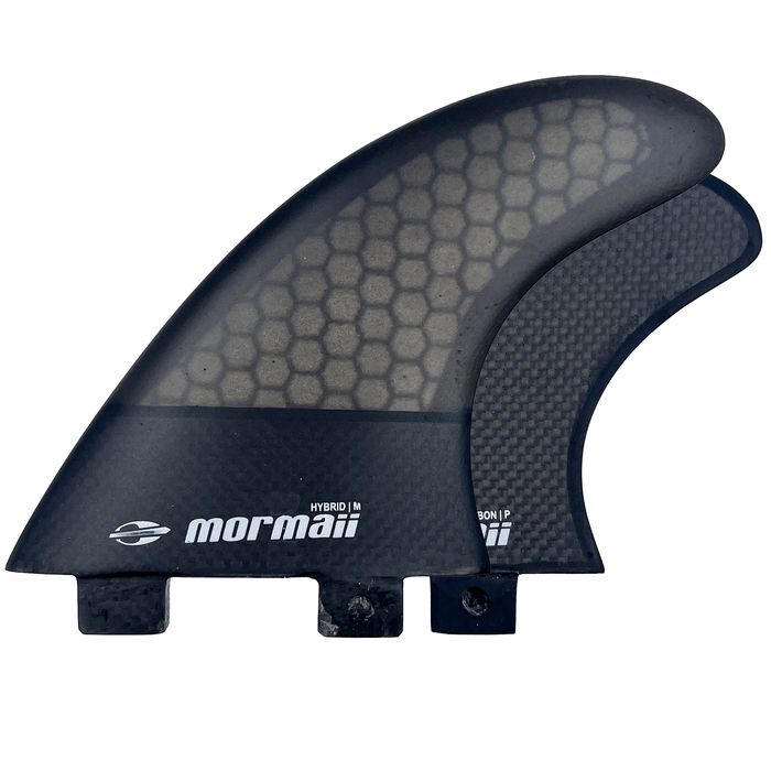 Quilhas Mormaii Quad Hybrid Carbon Medium (Quadriquilha)