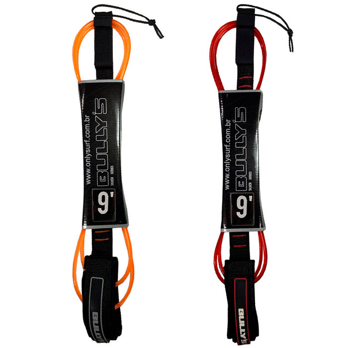 Leash Bullys 9' x 7 mm - Silver - Longboard