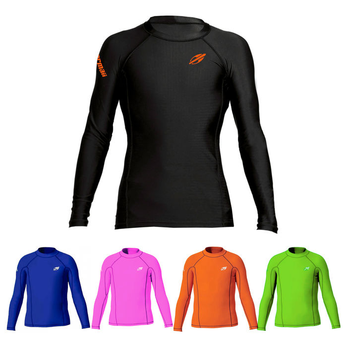 Camisa Lycra Infantil Mormaii Manga Longa UV+50