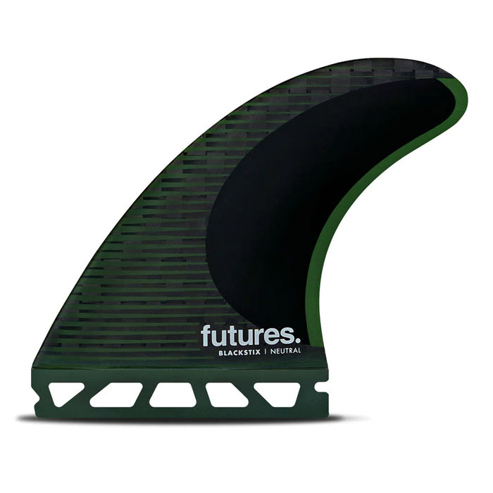 Quilhas Futures F8 Blackstix Tri - Large Quilhas Futures F8 Blackstix Tri - Large