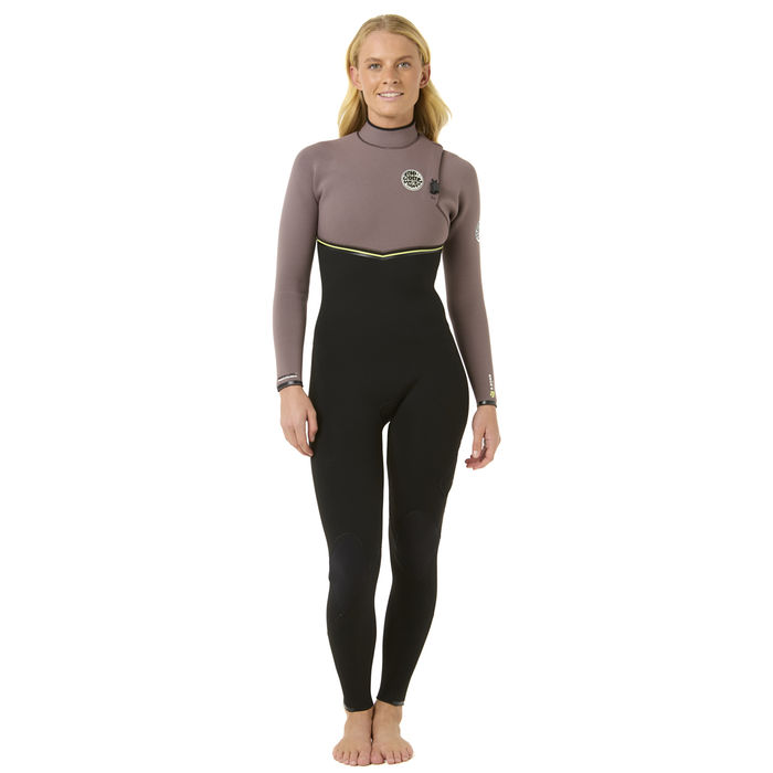 Long John Feminino Rip Curl E-Bomb E7 3/2 mm Zip Free