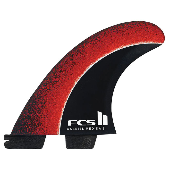 Quilhas FCS II Gabriel Medina GM PC Tri - Large Fireball