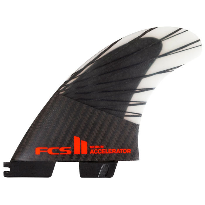 Quilhas FCS II Accelerator PC Carbon Tri - Medium