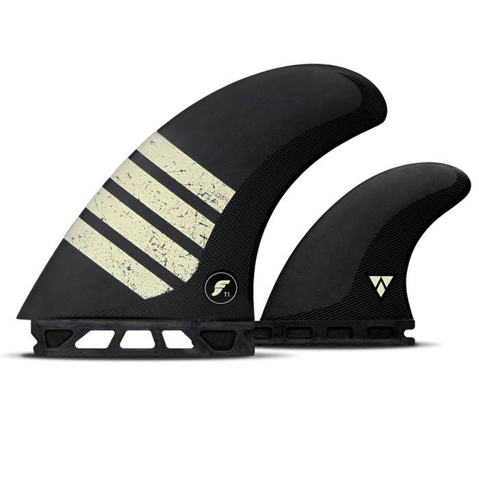 Quilhas Futures T1 Twin Alpha - Biquilha + Estab