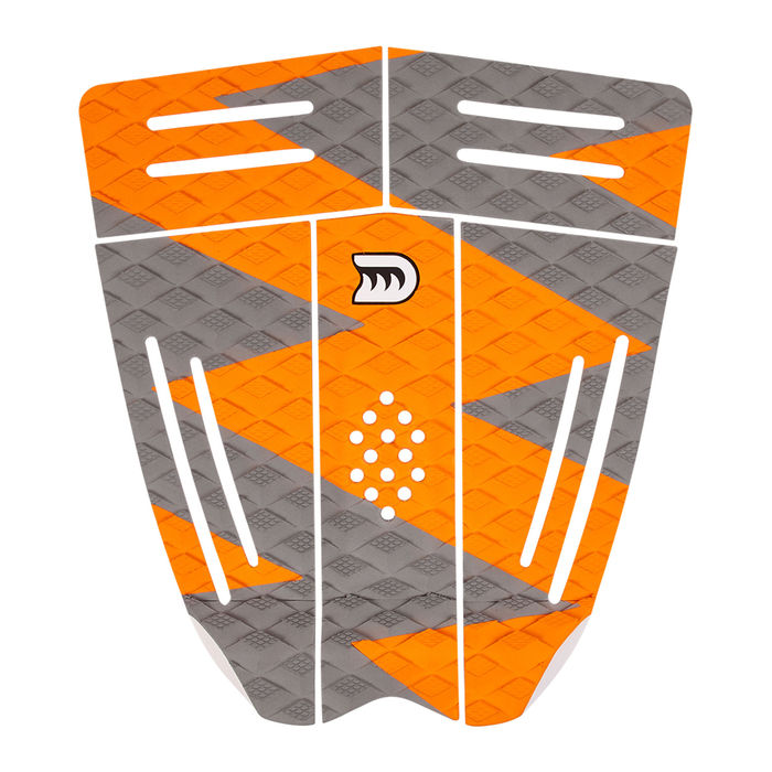Deck Wet Dreams Termo-Fresado Pipeline Cinza/Laranja