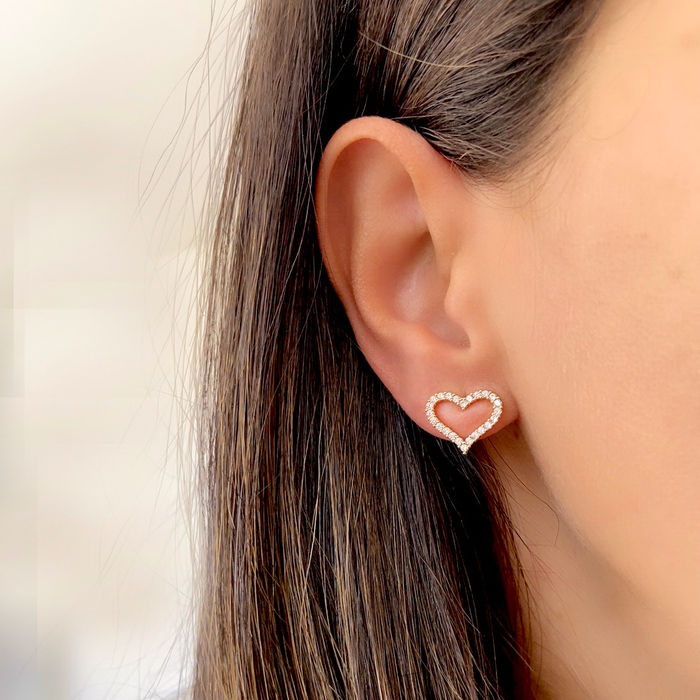 BRINCO  CORAÇAO ZIRCONIA