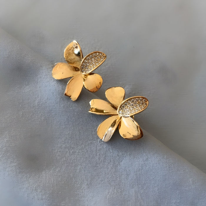 BRINCO ORQUÍDEA GRANDE ZIRCONIA