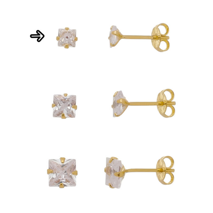 BRINCO P QUADRADO ZIRCONIA
