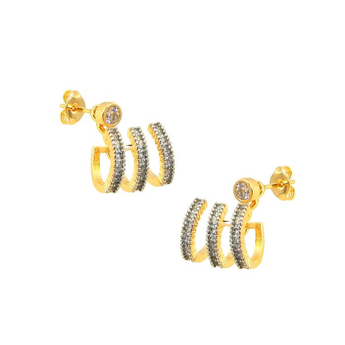 BRINCO EAR JACKET ZIRCONIA