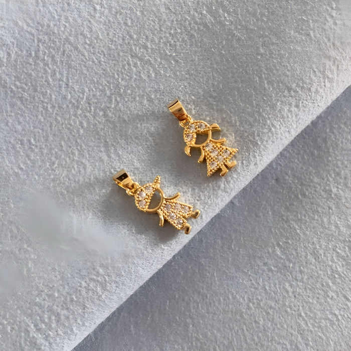 PINGENTE CRIANÇA ZIRCONIA