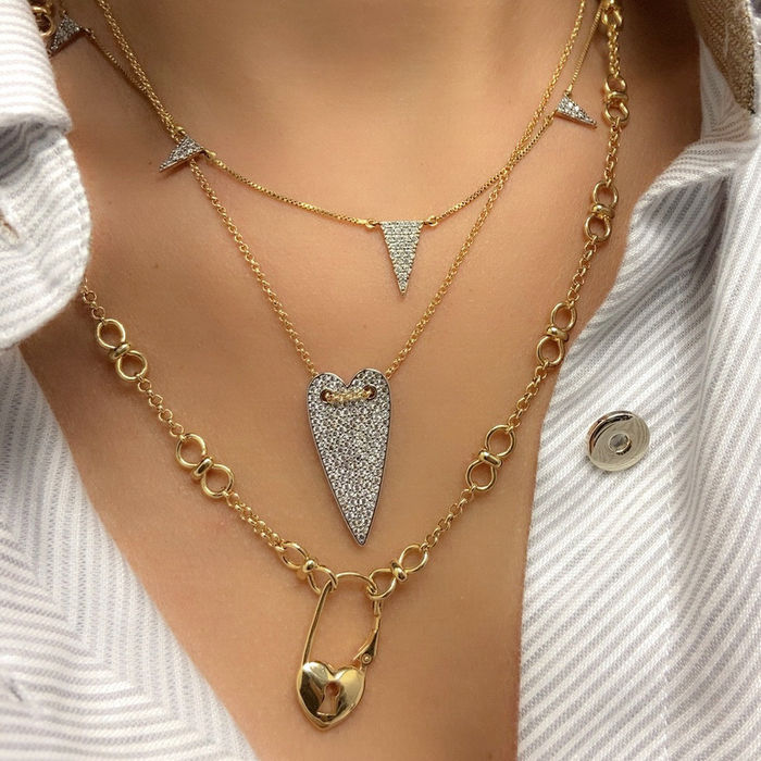 COLAR GARDEN CORAÇAO