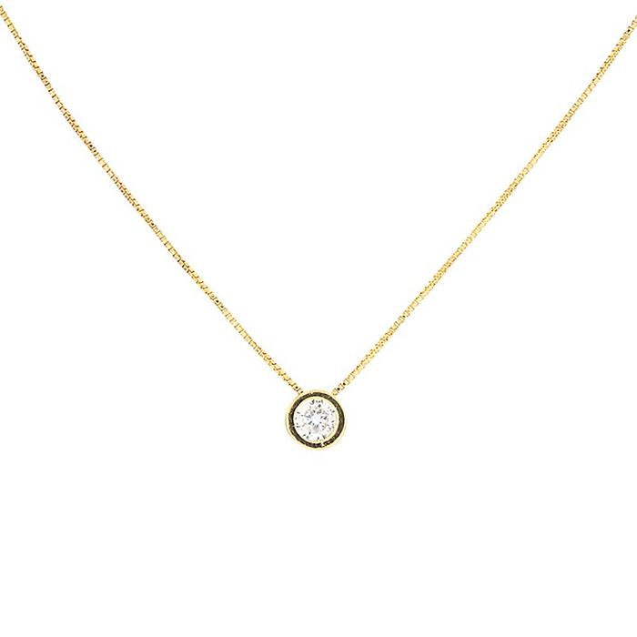 COLAR M SOLITARIO ZIRCONIA