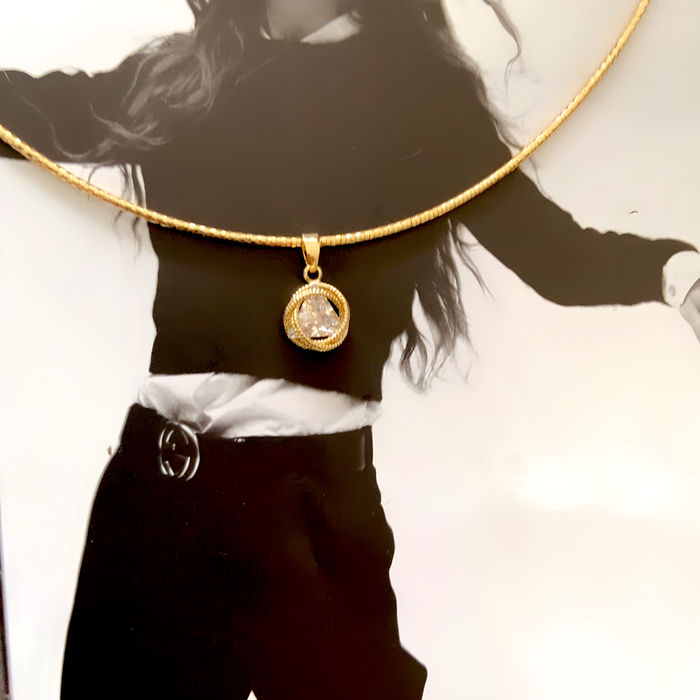 PINGENTE TRAMA ZIRCONIA