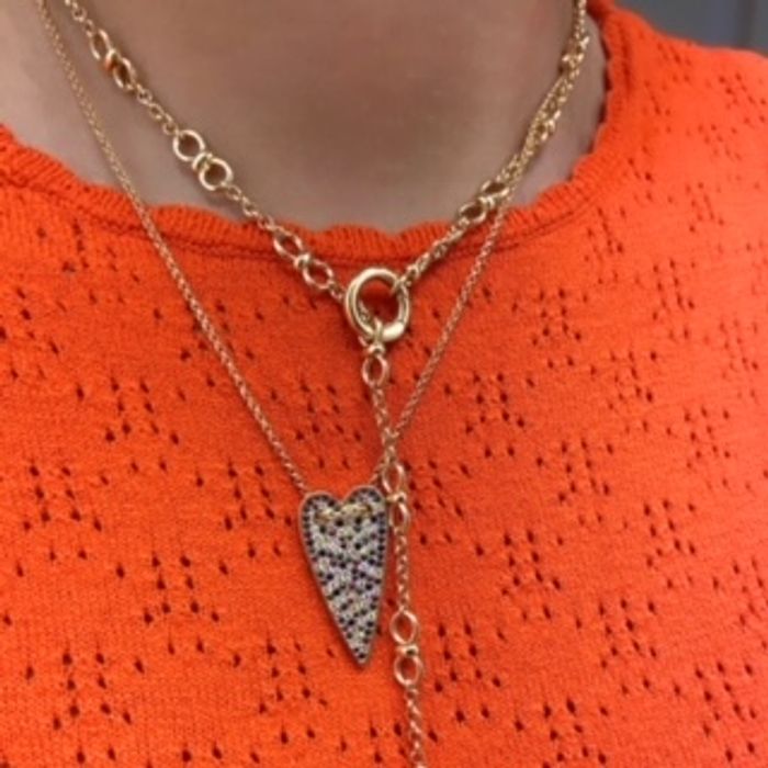 COLAR GARDEN CORAÇAO