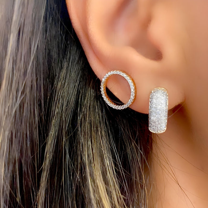 ARGOLA GLAM ZIRCONIA